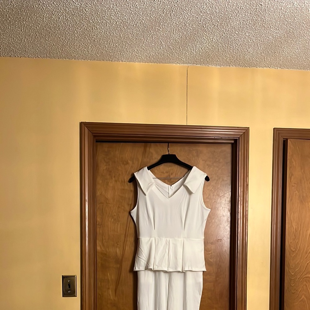 Cream color jumpsuit